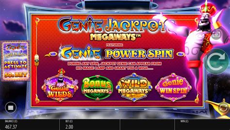 genie jackpot megaways slot free play